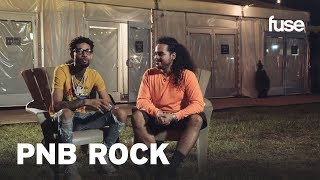 PnB Rock Talks Creating Music With Summertime Vibes  Fresh Off The Stage  Fuse [upl. by Esirehc]