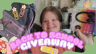 Back To School Giveaway 2024 [upl. by Nolyarg551]