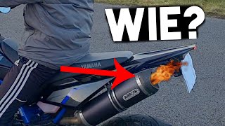 Wie bekommt man Flammen aus dem Auspuff 🔥 [upl. by Fari379]