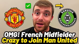 🔥 OH MY GOD SHOCKING MOVE 😱🇫🇷 France U23 Midfielder Can to Join Man United Transfer News TODAYNOW [upl. by Holtz]