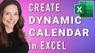 Create A Calendar In Excel  Dynamic Annual Payroll Calendar 2023 [upl. by Marquis]