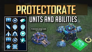 ZeroSpace ► Protectorate Faction Overview All Units Mechanics amp Structures [upl. by Lamonica]