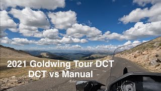 2021 Goldwing Tour DCT vs Manual Transmission [upl. by Gersham]