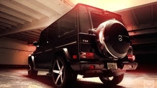 Mercedes G63 Wagon on 22 Vossen CV3 Concave Wheels  Rims [upl. by Kit]