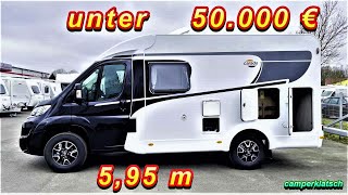 Carado Van V132 ED15 🔥 2022 🔥 günstige Wohnmobile unter 50000 € ❗️Camper unter 6 m ❗️Test Roomtour [upl. by Urias]