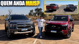 COMPARATIVO NOVA FORD RANGER VS NOVA CHEVROLET S10 PREÇOS VERSÕES DETALHES E ARRANCADA [upl. by Eanrahs970]