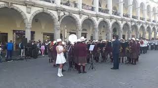 CONCURSO DE BANDAS ESCOLARES  Arequipa 2024 [upl. by Lienhard]