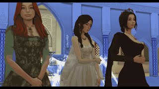 Magnificent Century Hurrem Hatice Mahidevran  The Sims 4  x3 sim DOWNLOAD LINK IN DISCRIP [upl. by Tris]