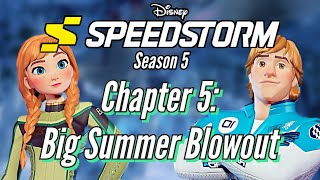 Season 5 Tour Chapter 5 Big Summer Blowout Season 5  Disney Speedstorm [upl. by Adaven]