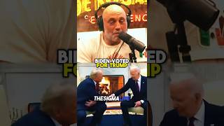 Rogan on Biden Voting for Trump [upl. by Htir]