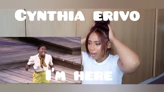 Cynthia Erivo  Im here reaction😍 [upl. by Seessel]