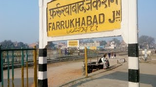 Train Through The City  Dist Farrukhabad  NERIZN Div 19401 ADILKO Express [upl. by Eentrok]