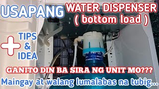 HOW TO REPAIR ELECTROLUX WATER DISPENSER bottom load  TAGALOG [upl. by Lyrahc]