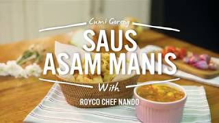 Resep Royco  Cumi Goreng Saus Asam Manis [upl. by Nevla]