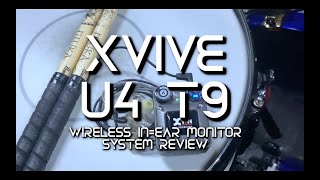 Xvive U4 amp T9 Wireless INEAR MONITOR System Review [upl. by Klingel802]