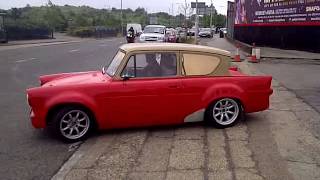 Ford Anglia at Ace Cafe London [upl. by Gilbertson]