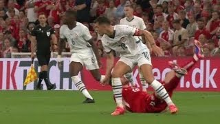 Granit Xhaka Red Card ♦️ Denmark vs Switzerland 20 All Goals and Extended Highlights [upl. by Abernathy]