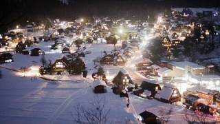 白川郷・五箇山 雪景色 Historic Villages of Shirakawago and GokayamaShot on RED ONE [upl. by Idnarb]