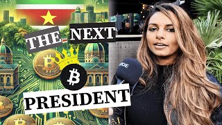 Maya Parbhoe The Next Bitcoin President amp First to Make Bitcoin the Unit of Account in Suriname [upl. by Nnylaehs]