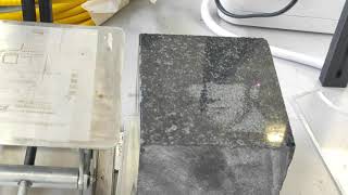 Photoengraving on granite with Endurance 10 watt DPSSL [upl. by Adnocahs]