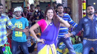 Kulasai Dhasara Disco Dance Vijay tv Actress DISCO Kulasai 2016 in stage junior artist stage dance [upl. by Kcirttap]