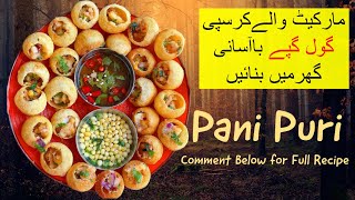 Mumbai pani puri recipe  golgappa 100  Shorts [upl. by Iras]