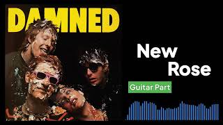 The Damned  New Rose Guitar Part [upl. by Botnick]