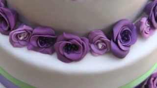 tutorial torta decorata con fiori [upl. by Ilat]