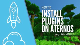 Install plugins on your Aternos server for free  Techy Pizza [upl. by Eetnuahs]