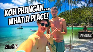 KOH PHANGAN…WHAT A PLACE📍🏝️ TRAVELLING THAILAND S2E4 [upl. by Newel]