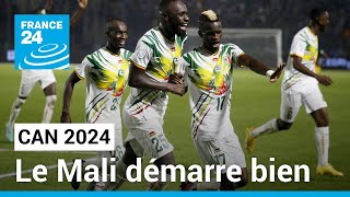 CAN 2024  Le Mali démarre bien face à lAfrique du Sud • FRANCE 24 [upl. by Nomael]