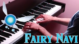 The Legend of Zelda Ocarina of Time  Fairy Navi  Piano [upl. by Nylear651]