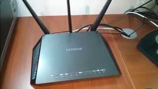 Review Netgear Nighthawk AC1900 Dual Band Wireless Router  R7000 [upl. by Anelram]