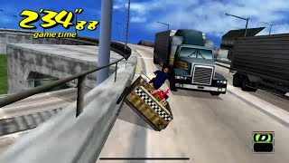 Crazy Taxi SS Crazy Attack Bike 2’34”84 PB [upl. by Anaert40]