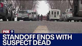 Standoff ends after 2 deputies shot in Winsted suspect dead [upl. by Odnalo659]