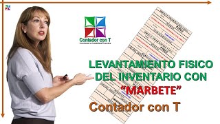 Como hacer un🙃🙂 levantamiento físico del inventario conteo 2 personas en pareja con quotMARBETEquot [upl. by Narat]