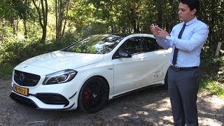 2017 Mercedes A45 AMG Full Review  BRUTAL AMG Worthy Sound Drive Acceleration Interior [upl. by Glick]