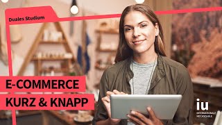 Das duale Studium ECommerce  Kurz amp knapp erklärt [upl. by Annauqahs]