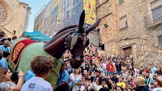 La Cercavila de Santa Tecla BALLADES BESTIARI 1ª sortida Seguici Popular Tarrgna Santa Tecla 2022 [upl. by Nirol]