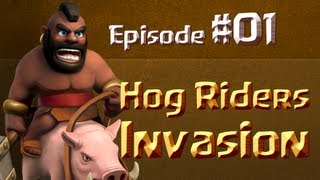 01  Clash Of Clans  Hog Riders Chevaucheurs  Stratégie dattaque dévastatrice [upl. by Richy]