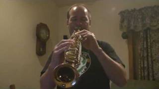 Chris Forte plays Jody Jazz DV metal soprano sax mouthpiece [upl. by Junius]