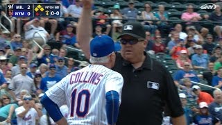 MILNYM Collins gets tossed after arguing call [upl. by Eivad72]