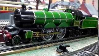 A Very rare LNER 00 Gauge Locomotive  The Raven C9 4444 [upl. by Amikat]