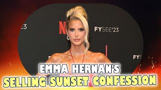 Emma Hernan Speaks Out Revealing the Truth Behind Selling Sunset Drama and Dating Rumors [upl. by Aloin]