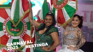 RESTINGA NA FESTA 74 ANOS FIDALGOS E ARISTOCRATAS CARNAVAL 2025 [upl. by Anahpos]