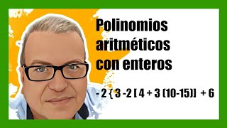 💪Polinomios aritméticos con números enteros 🚀Clase 1 [upl. by Perceval524]