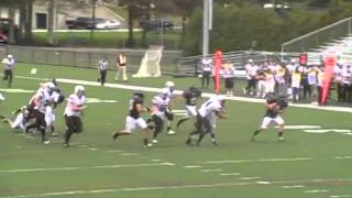 UMASS Dartmouth Football Highlights 2011 [upl. by Jago]