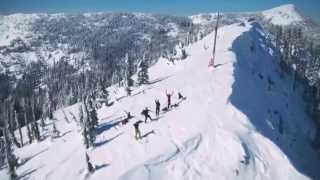 Dixon Family Film  Scenes of Early Rossland Including Ski Jumping Circa 1950s Silent [upl. by Nnylorac]