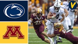 4 Penn State vs 17 Minnesota Highlights  Week 11  College Football 2019 [upl. by Eniksre]