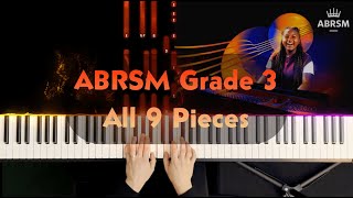 ABRSM Grade 3 Piano Tutorial Syllabus 2023  2024  All 9 Pieces [upl. by Ger]